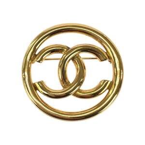 Chanel Cc Logo Brooch Metal #247138C87B